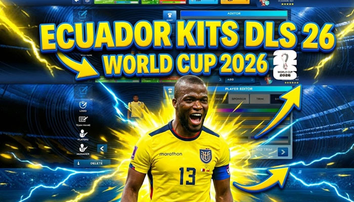 Ecuador Kits DLS 26 World Cup 2026