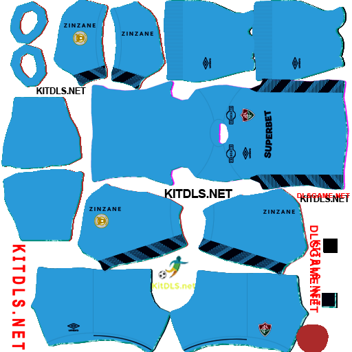Fluminense GK2 Kit 2025 26 DLS 26