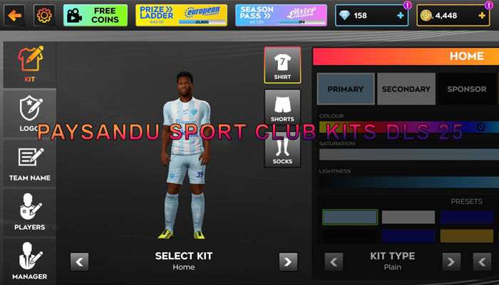 Paysandu Sport Club KITS DLS 26