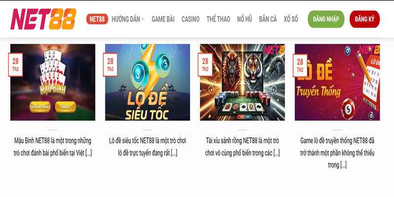 Hướng Dẫn Đăng Nhập Net88
