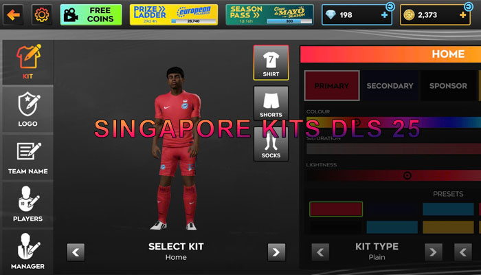 Singapore Kits DLS 25