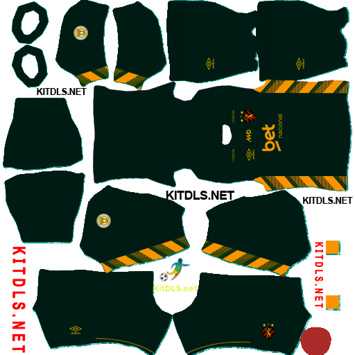 Sport Recife GK1 Kit 2025 26 DLS 26