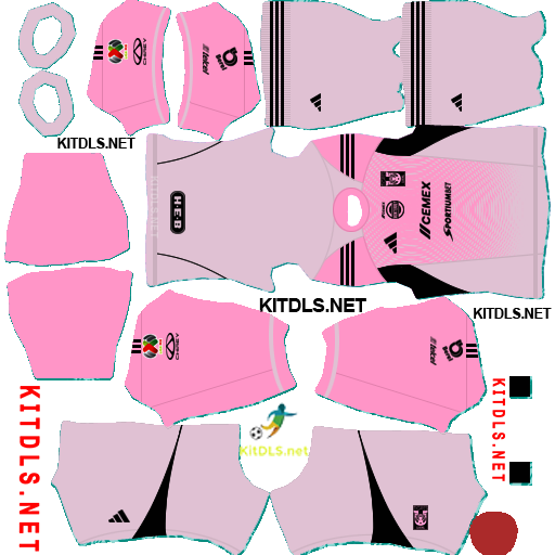 Tigres UANL GK2 Kits 2025 26 DLS 25