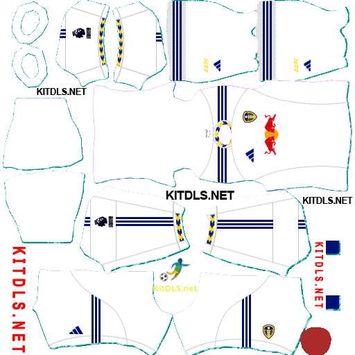 Leed United Home Kit 25 26 DLS 26