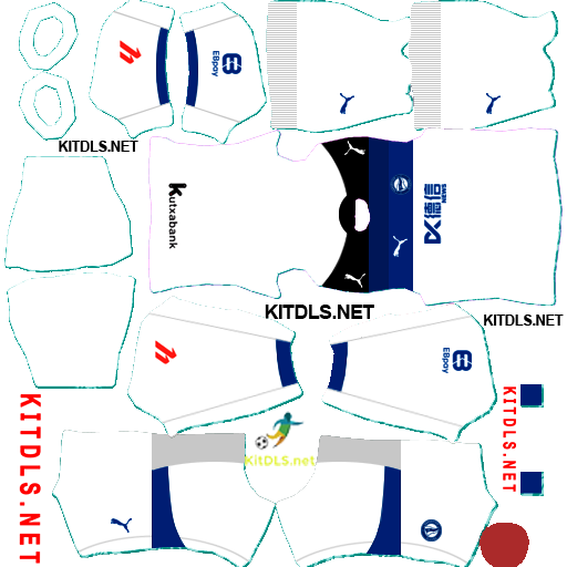 Deportivo Alaves Away Kit 25 26 DLS25
