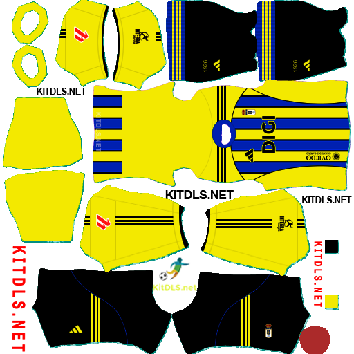 Real Oviedo Away Kit 25 26 DLS 26