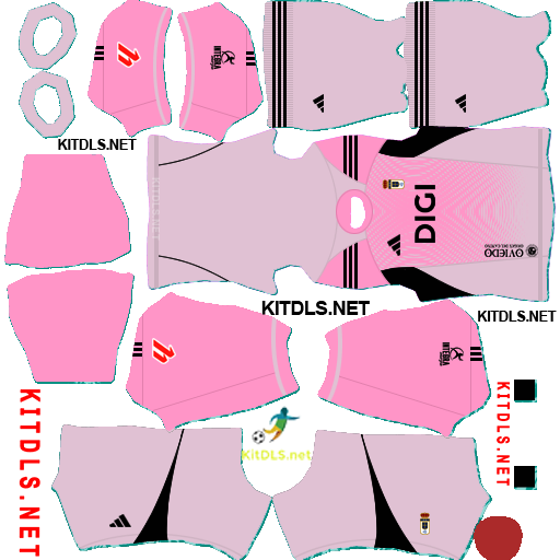 Real Oviedo GK2 Kit 25 26 DLS 26