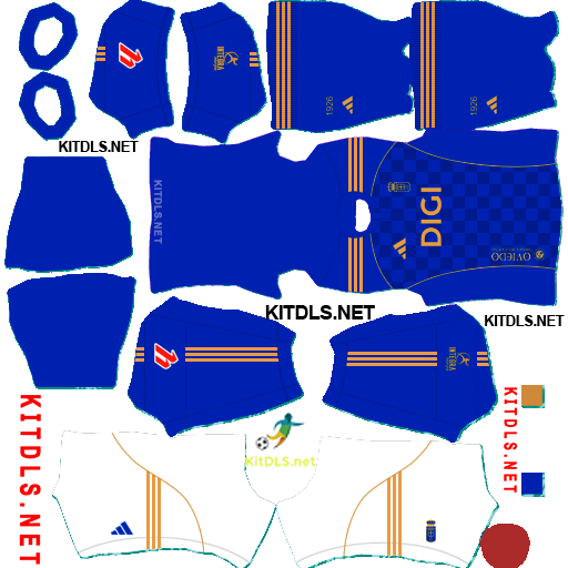 Real Oviedo Home Kit 25 26 DLS 26