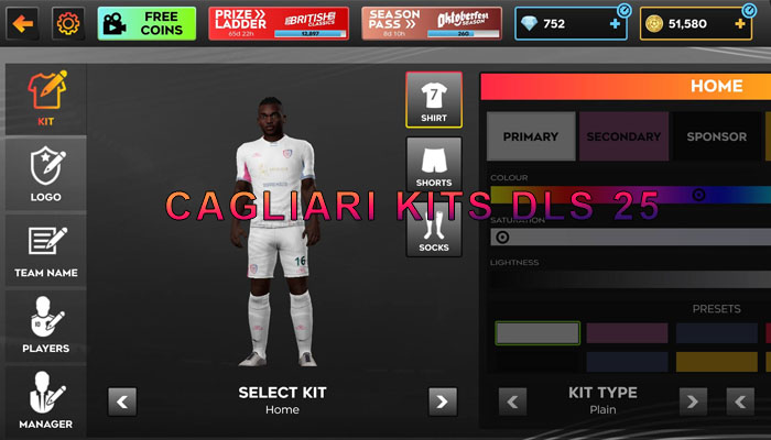 Cagliari KITS DLS 25