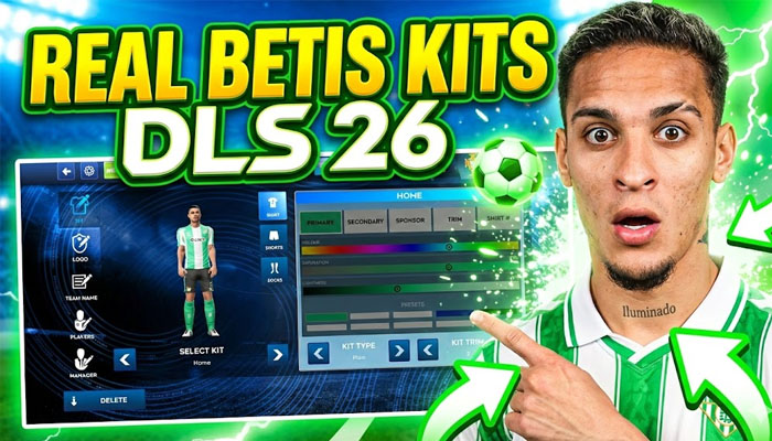 Kit Real Betis DLS 26