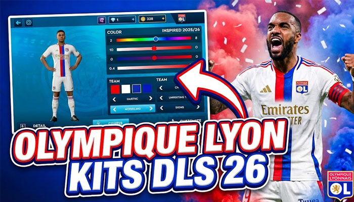 Olympique Lyon Kits DLS 26