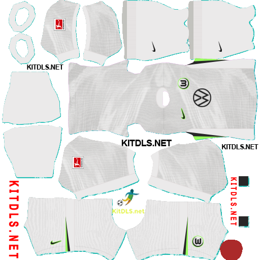 Wolfsburg Away Kit 25 26 DLS 26