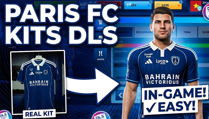 paris fc kits dls