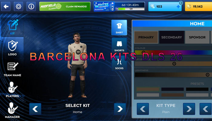 barcelona KITS DLS 26