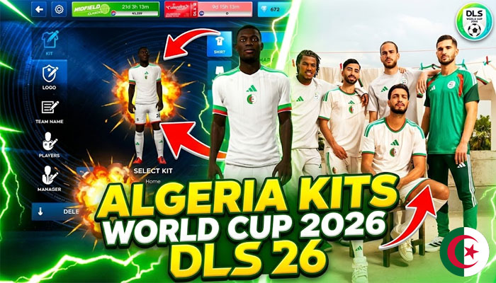 Algeria kits 2026 dls 26