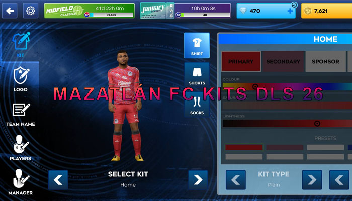 Mazatlán FC KITS DLS 26