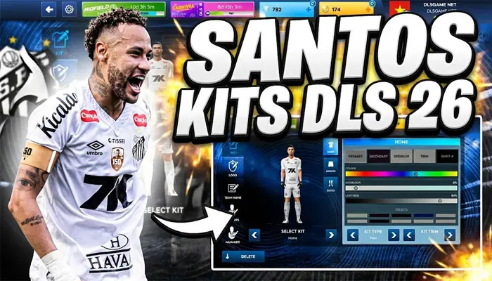 santos fc kits dls 26