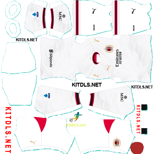 AC Milan Away Kit 2026 27 DLS