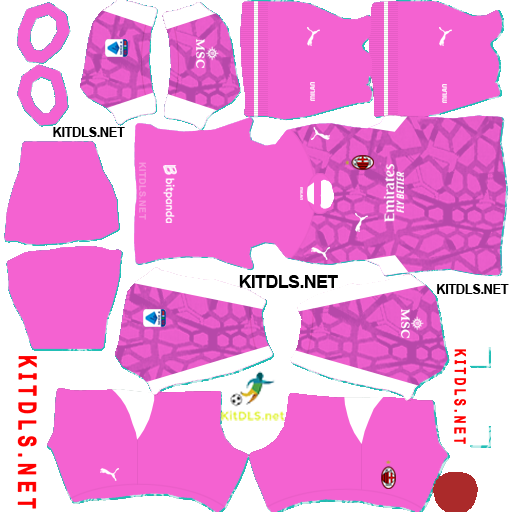 AC Milan GK2 Kit 2026 27 DLS