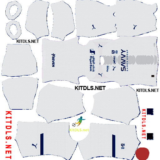 Al Hilal Away Kit 25 26 DLS