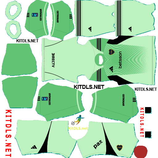Boca Juniors GK3 Kit 26 27 DLS