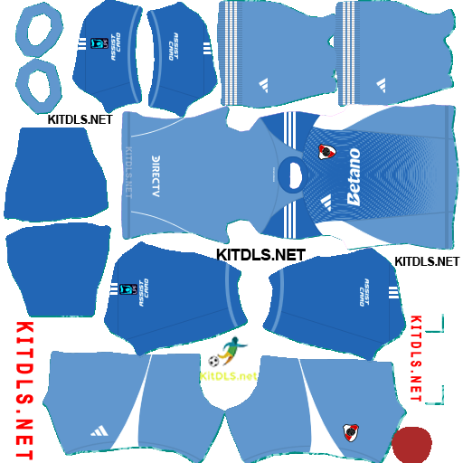 River Plate GK1 Kit 26 27 DLS