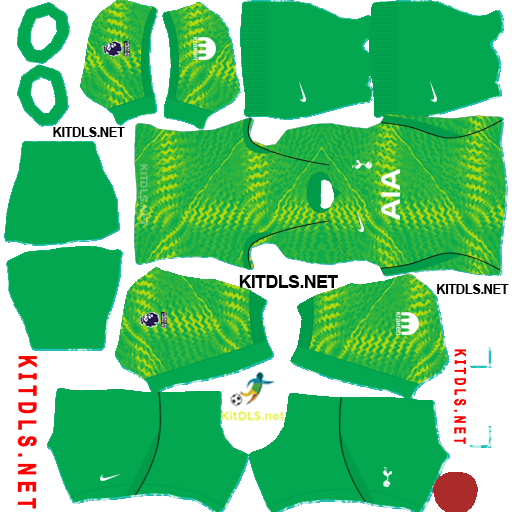 Tottenham GK2 Kit 2026 27 DLS