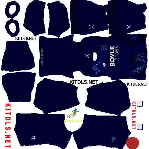 West Ham GK2 Kit 2026 27 DLS