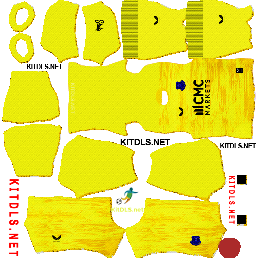 Everton GK1 Kit 2026 27 DLS