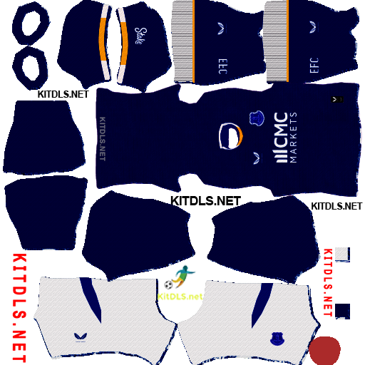 Everton Home Kit 2026 27 DLS