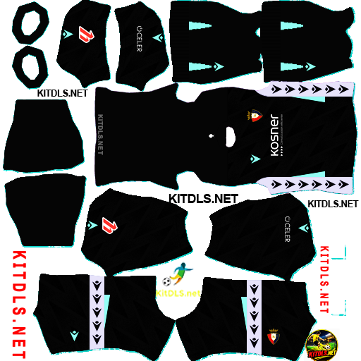 Osasuna GK1 Kit 2026 27 DLS