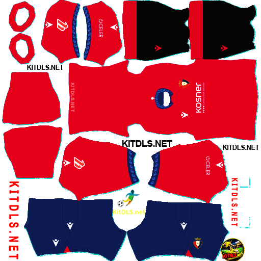 Osasuna Home Kit 2026 27 DLS