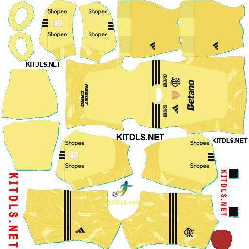 Flamengo GK3 Kit 2026 DLS
