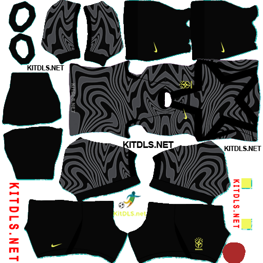 Brazil GK3 Kit 2026 World Cup DLS