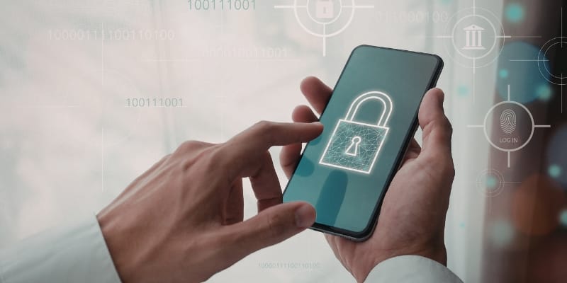 Set up account security on your personal mobile device
