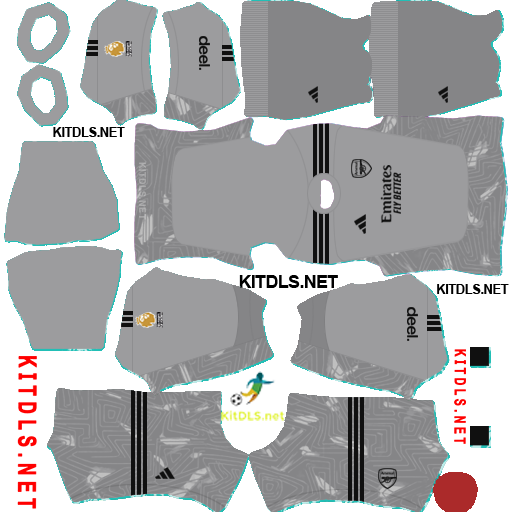 Arsenal GK1 Kit 2026 27 DLS