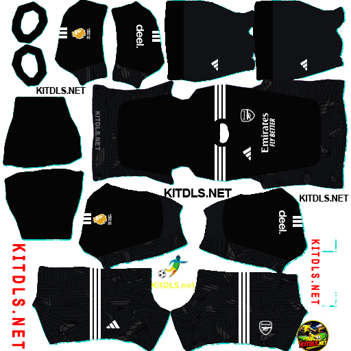 Arsenal GK3 Kit 2026 27 DLS