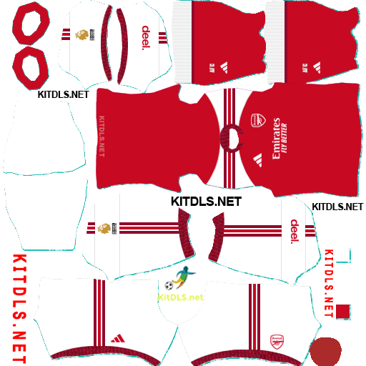 Arsenal Home EPL Kit 2026 27 DLS
