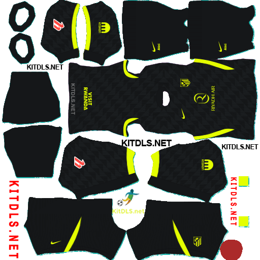 Atletico Madrid Away Kit 2026 27 DLS