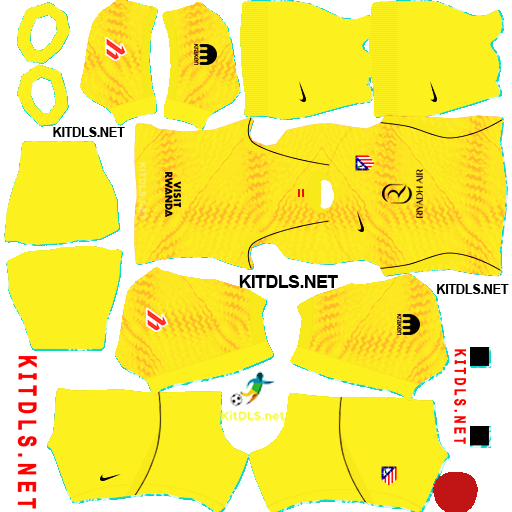 Atletico Madrid GK2 Kit 2026 27 DLS