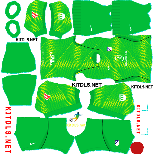 Atletico Madrid GK3 Kit 2026 27 DLS