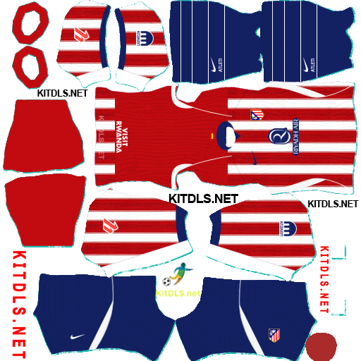Atletico Madrid Home Kit 2026 27 DLS