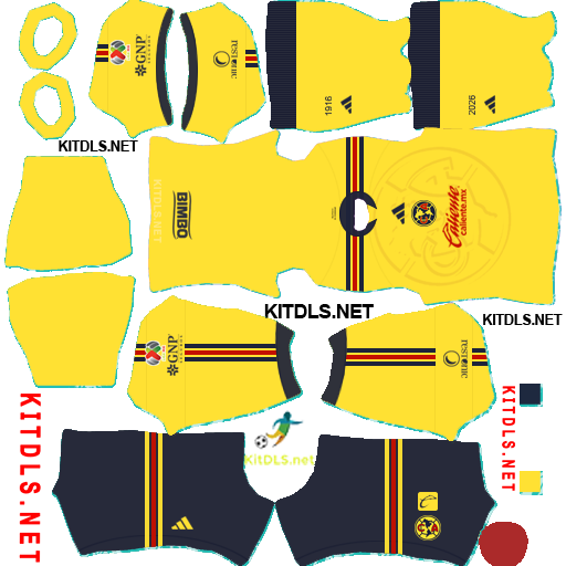 Club America Home Kit 2026 27 DLS