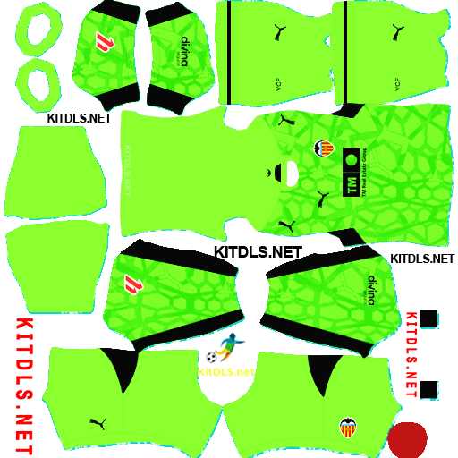 La Liga Valencia GK2 Kit 2026 27