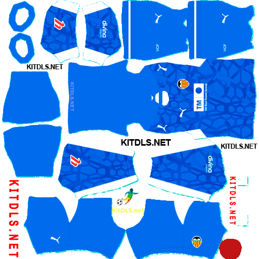 La Liga Valencia GK3 Kit 2026 27
