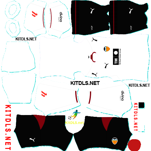 La Liga Valencia Home Kit 2026 27