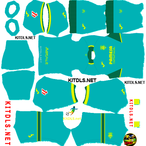 Laliga Villarreal Third Kit 2026 27 DLS