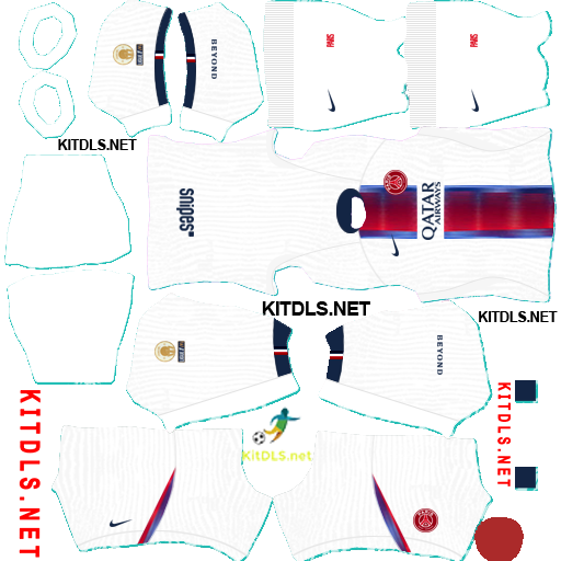 PSG Away Ligue 1 Kit 2026 27 DLS