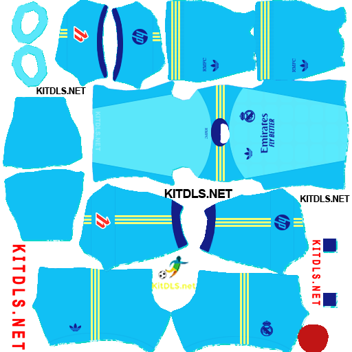 Real Madrid GK2 Kit 2026 27 DLS