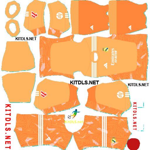 Real Madrid GK3 Kit 2026 27 DLS
